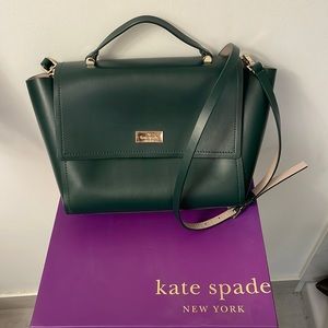 KATE SPADE leather satchel in excellent condition